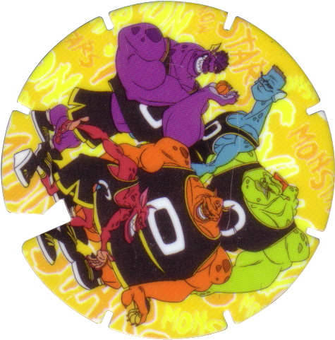 Tazos > Series - Space Jam Monstars (500x500), Png Download