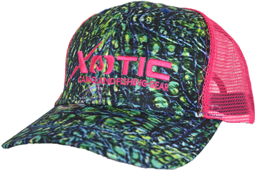 Pink Fishing Front/pink Mesh (792x565), Png Download