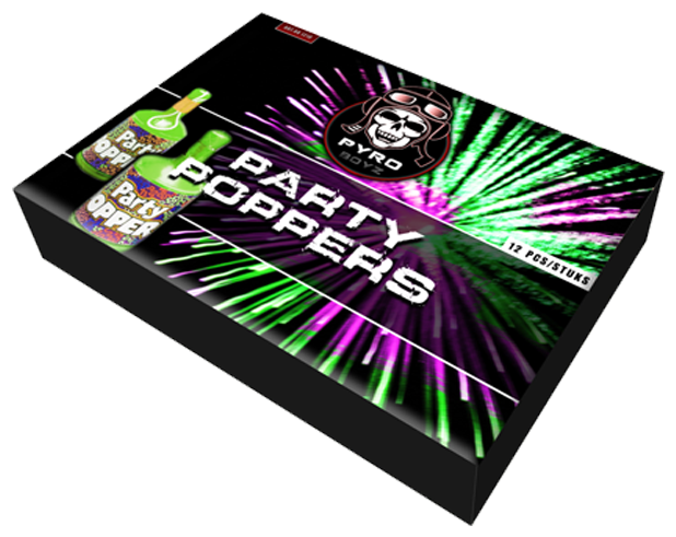 1210 - Party Poppers - Graphic Design (700x700), Png Download