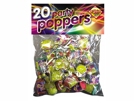 Party Poppers (pack Quantity 50) (450x340), Png Download