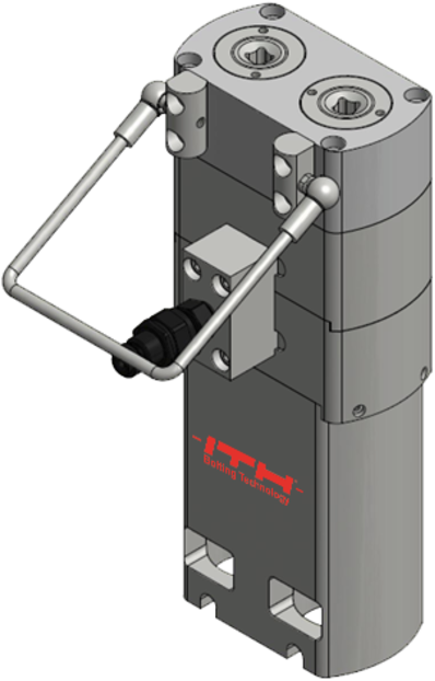 Bolt Tensioning Cylinder Type Twin - Hydraulics (636x677), Png Download