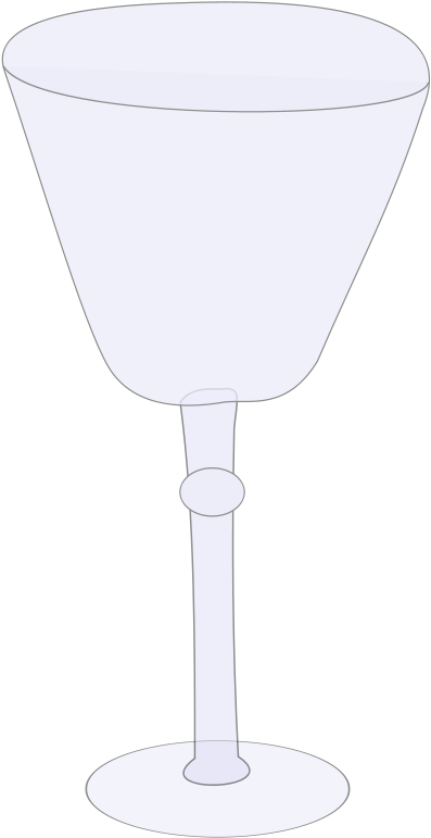 Wine Glass Empty Clipart Png - Wine Glass Clip Art (313x600), Png Download