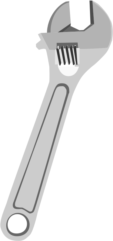 Clipart - Adjustable Wrench - Crescent Tools Clip Art (800x800), Png Download