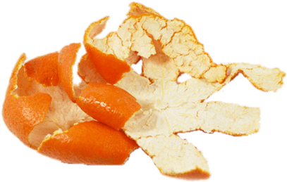 Download - Peel Of Fruits (528x262), Png Download