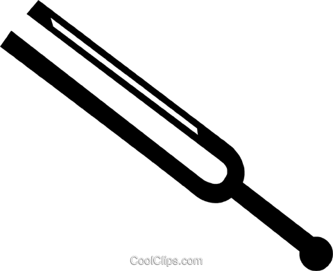 Tuning Fork Royalty Free Vector Clip Art Illustration - Tuning Forks Clip Art (480x392), Png Download
