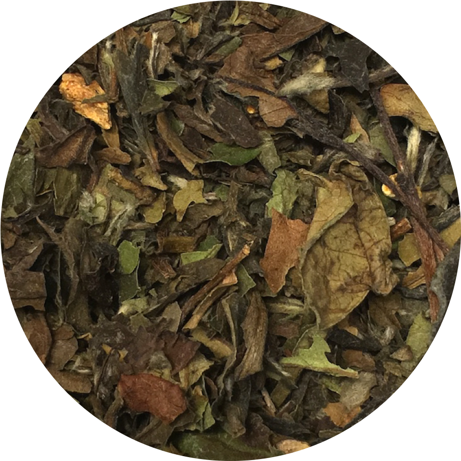 White Tangerine Tea (1000x1000), Png Download