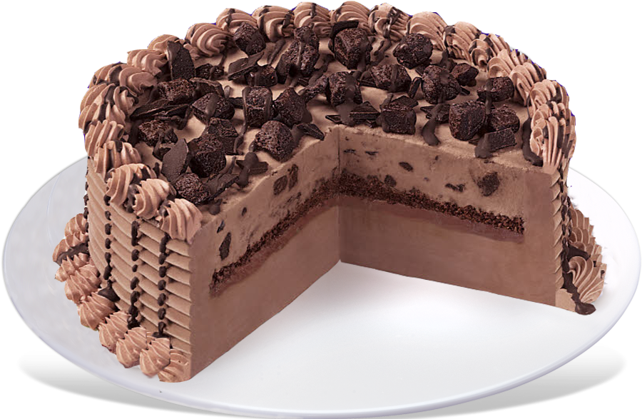 Choco Brownie Extreme Blizzard® Cake - Chocolate Xtreme Blizzard Cake (940x603), Png Download