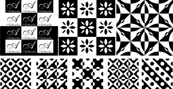 Counterchange Patterns With Different Color Symmetries - Cristina Pedroche (600x312), Png Download