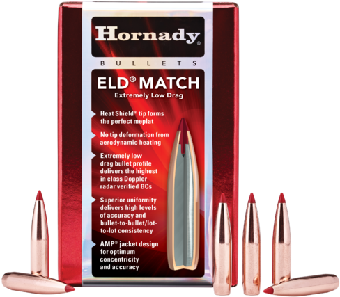Driving The Industry Forward - Hornady Eld Match (600x544), Png Download
