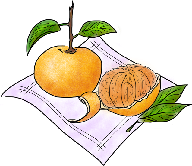 Tangerine (752x702), Png Download