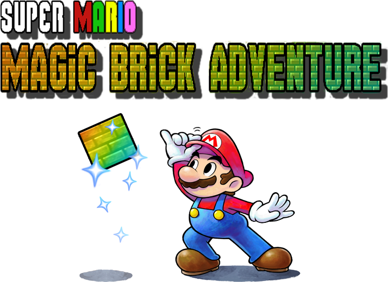 Super Mario Magic Brick Adventure - Mario & Luigi Paper Jam Bros. (nintendo 3ds) (800x600), Png Download