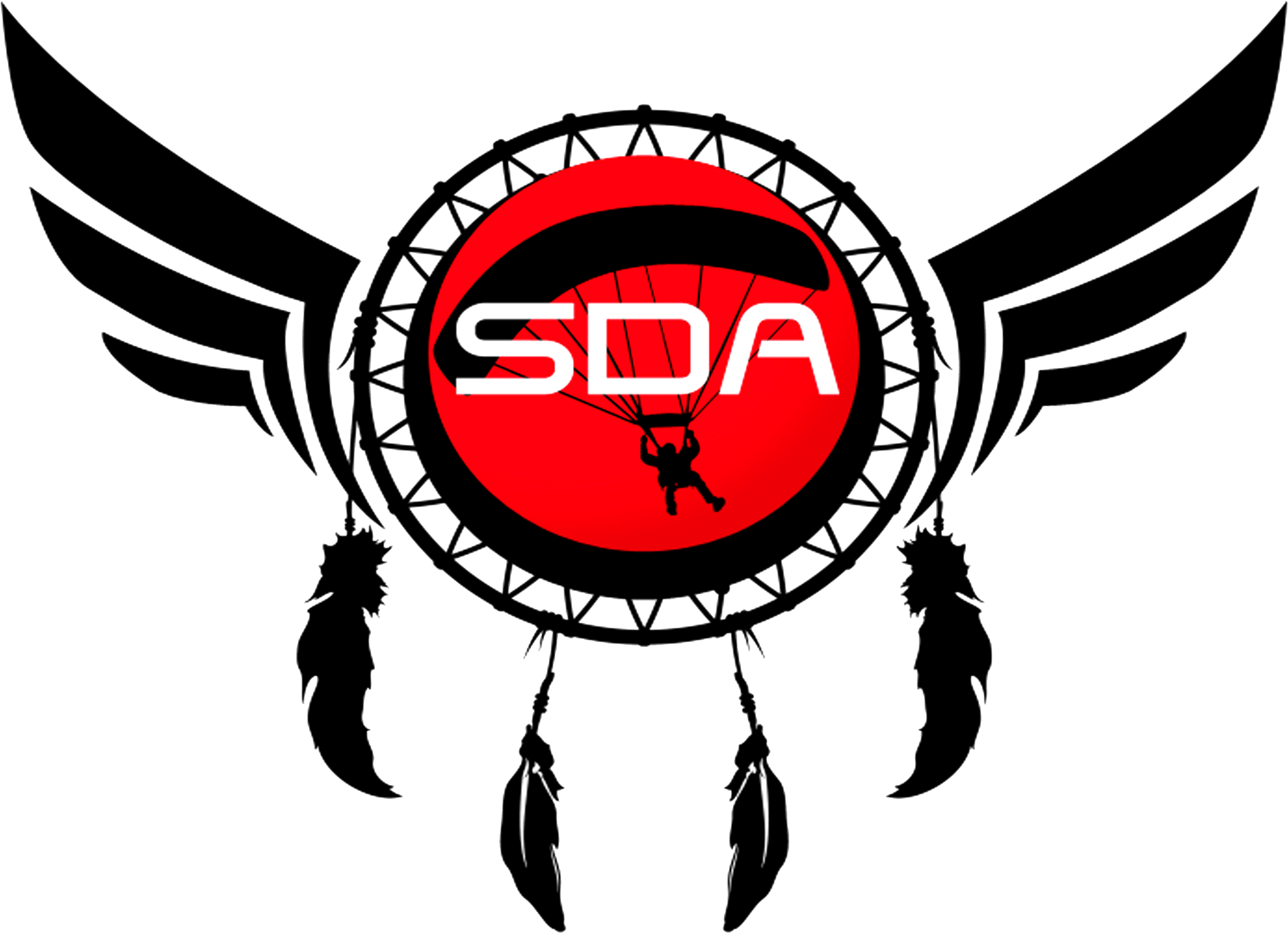 Sda New Logo Type B Png Clearcompressed - Royal Enfield Wings Logo (3450x2700), Png Download