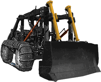 Bulldozer - Diy Tractor Plans Open Source Ecology (400x400), Png Download