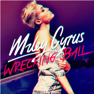 I Put You High Up In The Sky - Wrecking Ball Album Cover (400x332), Png Download