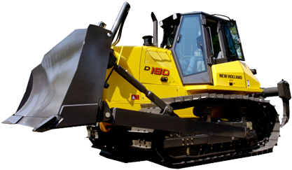 Bulldozer Png - New Holland D180 (455x300), Png Download