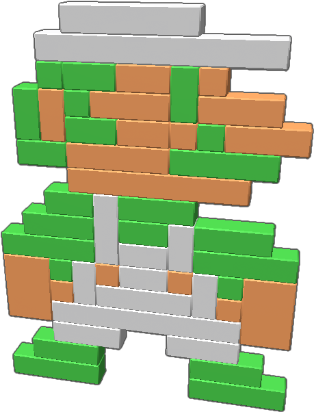 The Green Mario - Educational Toy (768x768), Png Download