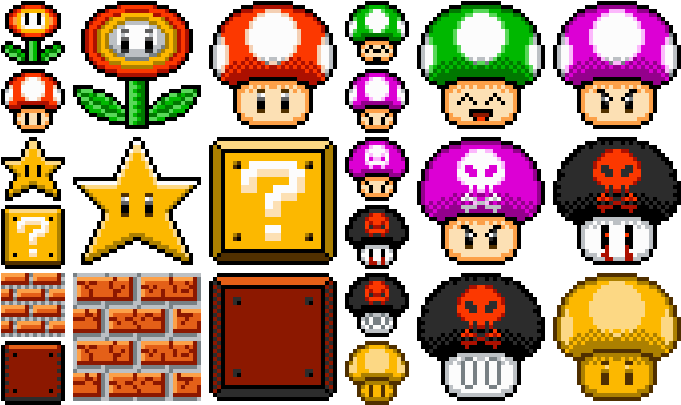 Author Comments - Item Mario (696x416), Png Download