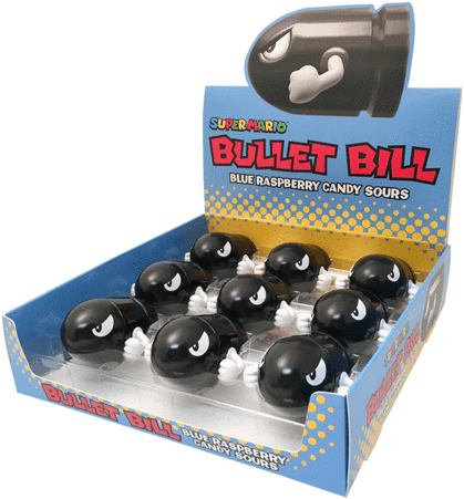 Nintendo Bullet Bill Candy Tin - Dulces Zelda (445x480), Png Download