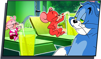 The Emerald City Makeover - Tom And Jerry (429x280), Png Download