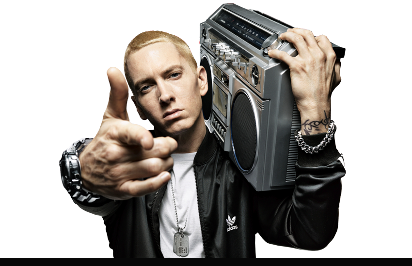 Now, Are There Any Recent Ones Of Him In Concert Where - Eminem Rolling Stone 2013 (850x550), Png Download