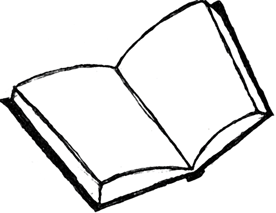 Open Book - Book (550x424), Png Download