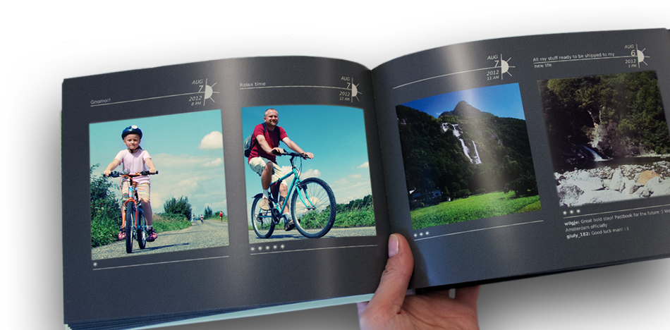 These Days - Open Photo Album Png (950x468), Png Download