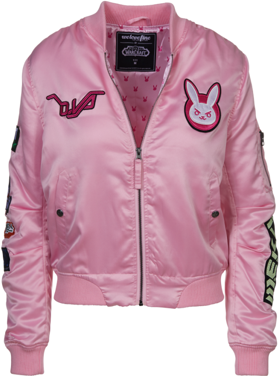 Va Bomber Jacket - D Va Bomber Jacket (683x1024), Png Download
