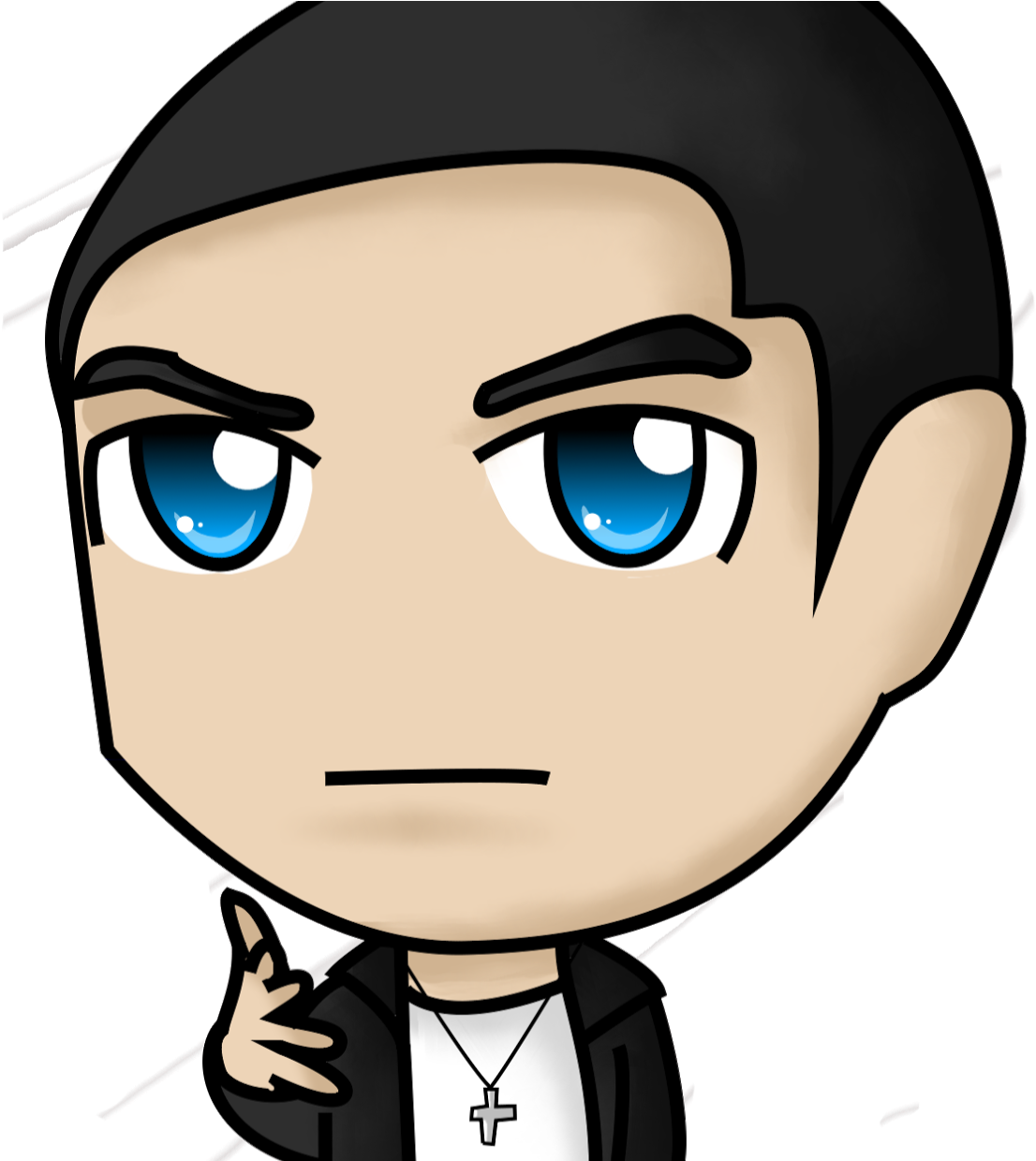 Eminem Drawing (1233x1239), Png Download