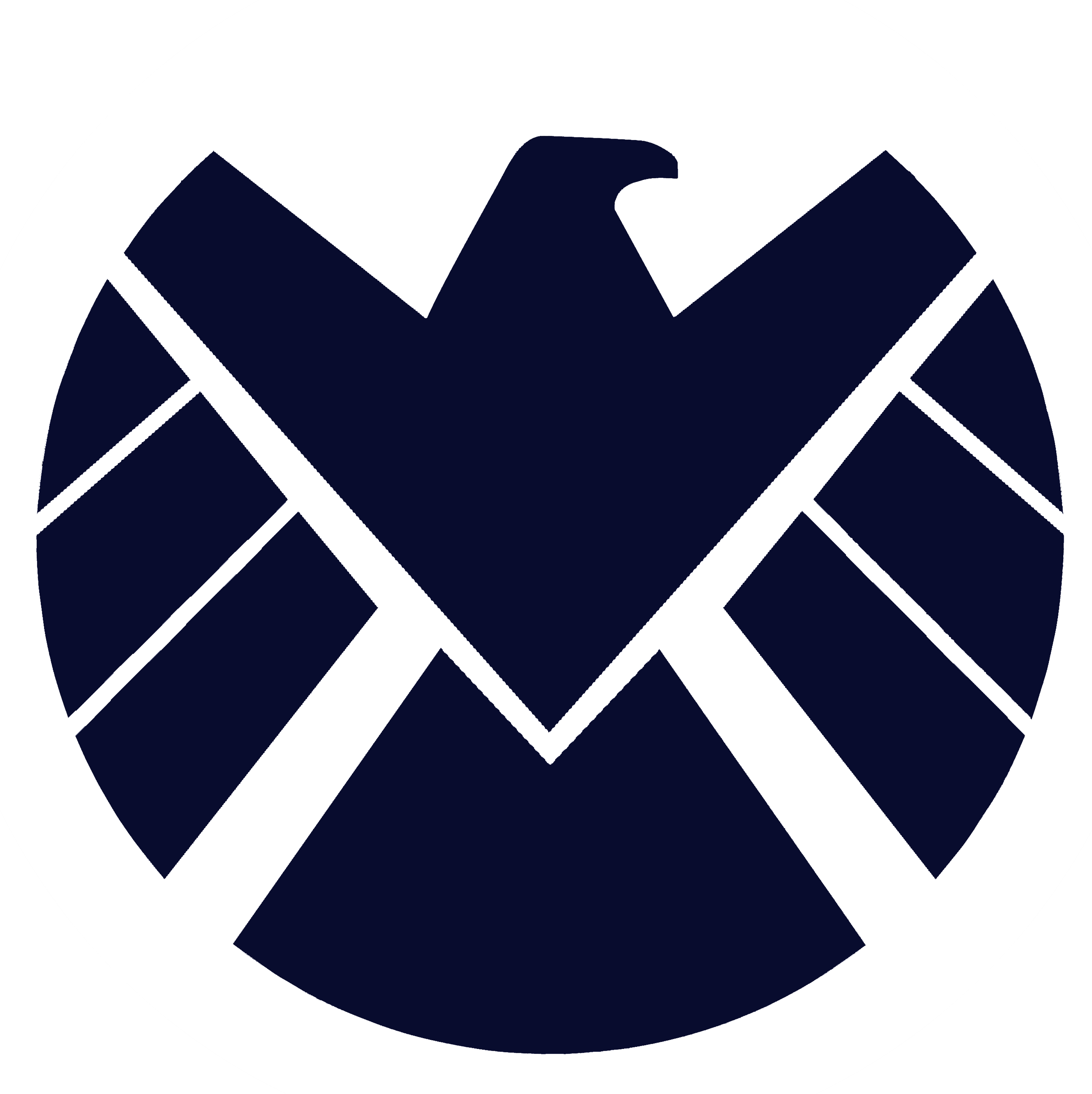 Shield Marvel Logo For Kids - Logo De Super Heroes (3267x3273), Png Download