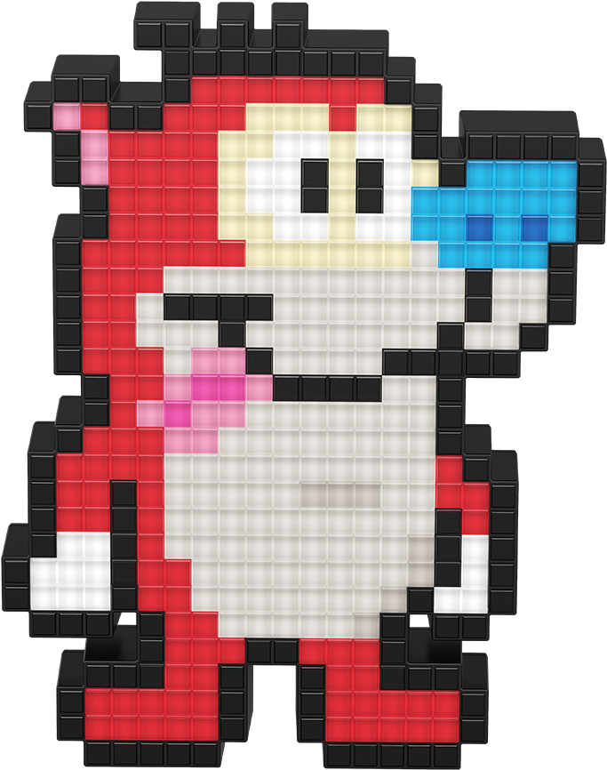 Nickelodeon - Stimpy - - Pixel Pals - Ren And Stimpy - Stimpy (800x1029), Png Download