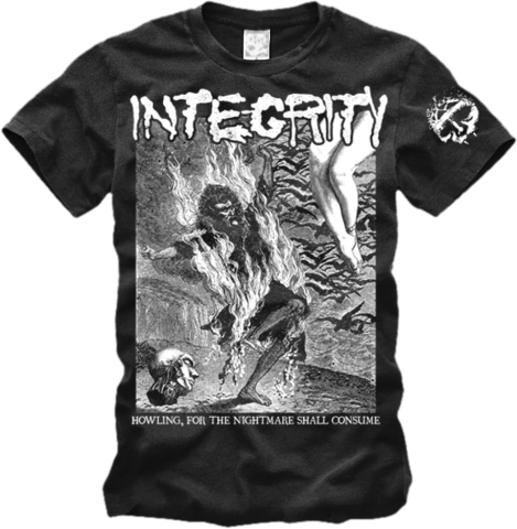 Children Of The Black Flame Shirt - Integrity Howling For The Nightmare Shall Consume Shirt (469x480), Png Download