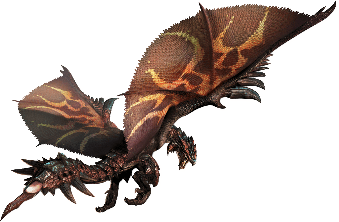 Black Flame King Rathalos - Dreadking Rathalos (1113x730), Png Download