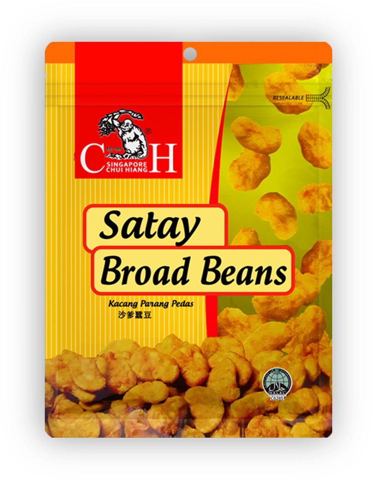 Ch Satay Broad Beans - Peanut (960x960), Png Download
