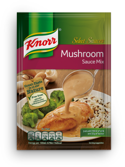 Mushroom Creaam Sauce - Knorr Select Sauces Hot Pepper Sauce Mix 27g (27gm (380x380), Png Download