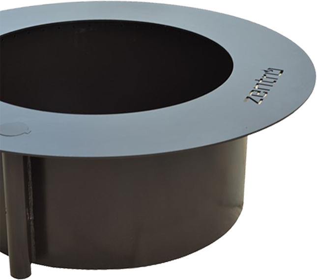 Zentro - Fire Pit Liner 24 Inches (645x570), Png Download