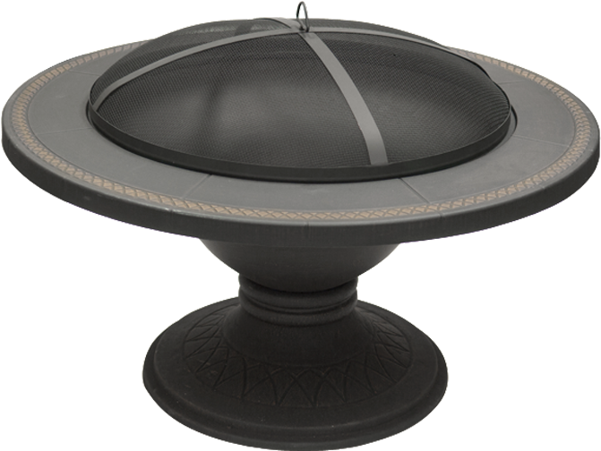 Dagan Bronze Outdoor Fire Pit Table, 42 Inch Diameter, - Round Wood Burning Fire Pit Table (800x531), Png Download