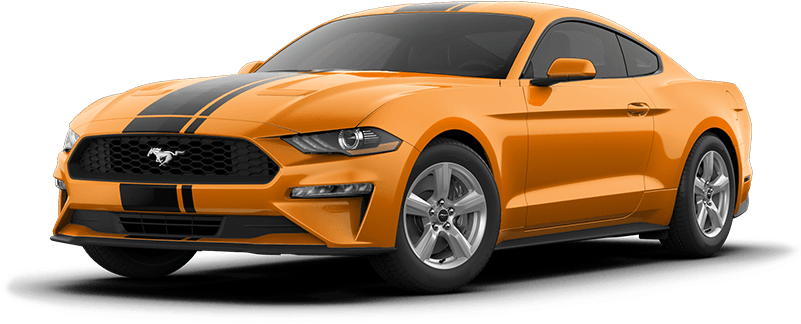 2019 Ford Mustang Hero Options Shown - Performance Car (800x550), Png Download