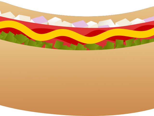 Hot Dogs Clipart Vector - Hot Dogs Caricatura Png (640x480), Png Download