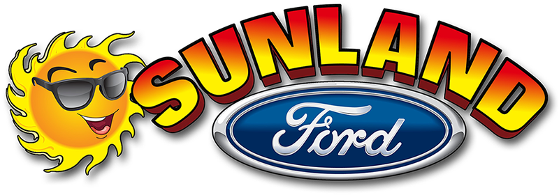 Sunland Ford - Ford Word Logo - 6x12 Metal .020 Thick Aluminum Outdoor (800x291), Png Download