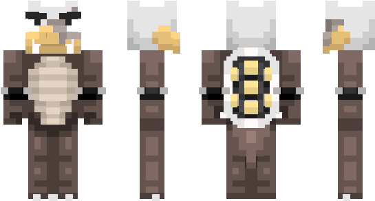 Minecraft Skin Krustykrab - Jbro129 (600x348), Png Download