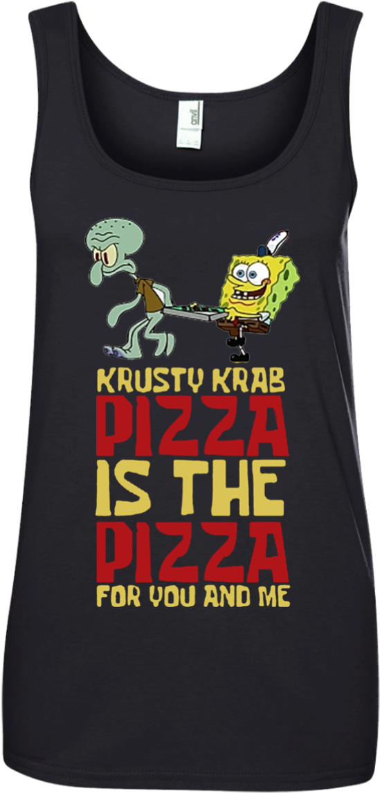 Krusty Krab - Krusty Krab Pizza Shirt (1155x1155), Png Download
