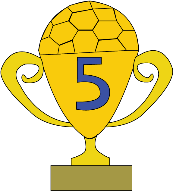 The Theme Of My Emojis Are Soccer - Trophy (864x864), Png Download