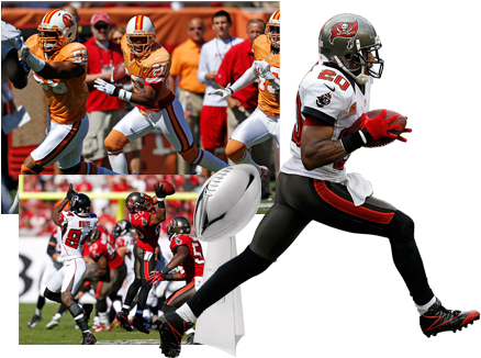 Scored In Three Different Ways - Tampa Bay Buccaneers (463x334), Png Download