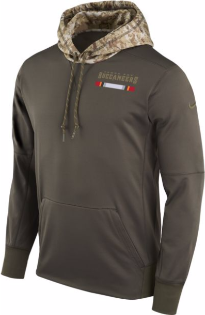 Tampa Bay Buccaneers Men's Nike Salute To Service 2017 - Salute To Service Seahawks Hoodie (774x640), Png Download