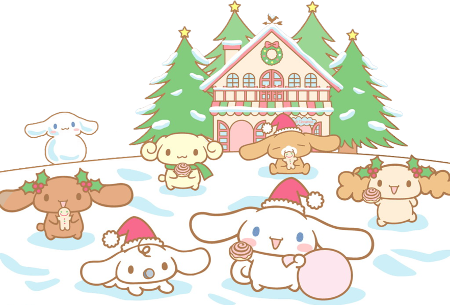 Share This Image - Merry Christmas Chibi Gif (883x600), Png Download