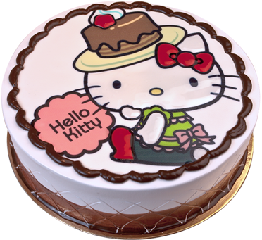 Sanrio Has Teamed Up With Breadtalk In Philippines - Hello Kitty Cake (425x400), Png Download