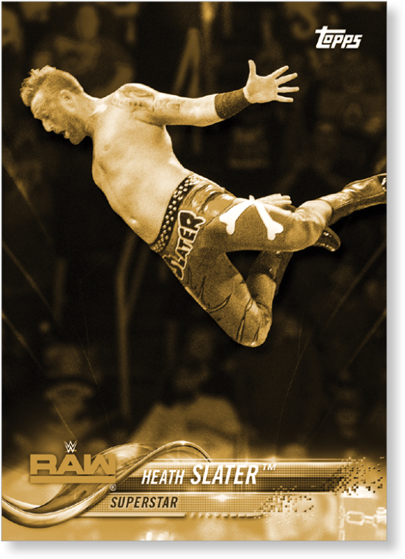 2018 Topps Wwe Heath Slater - Kickflip (1440x975), Png Download
