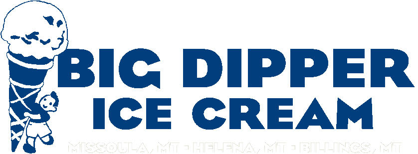Serving Up Handcrafted Ice Cream Since 1995, Big Dipper - Menu Big Dipper Missoula (853x326), Png Download
