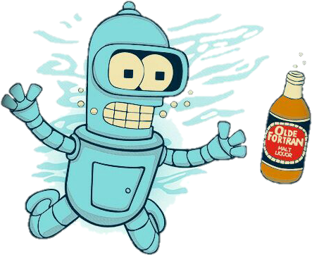 Bender Nirvana (500x482), Png Download