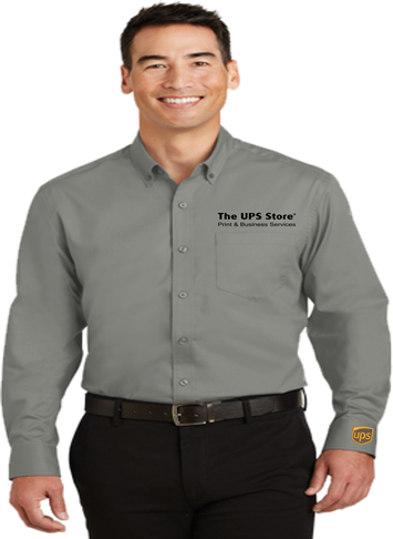 Port Authority Superpro Twill Shirt - Port Authority Superpro Twill Shirt. S663 (355x486), Png Download